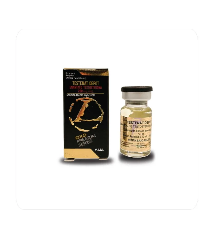 Testenat Enantato de Testosterona Landerlan GOLD 250MG/10ML